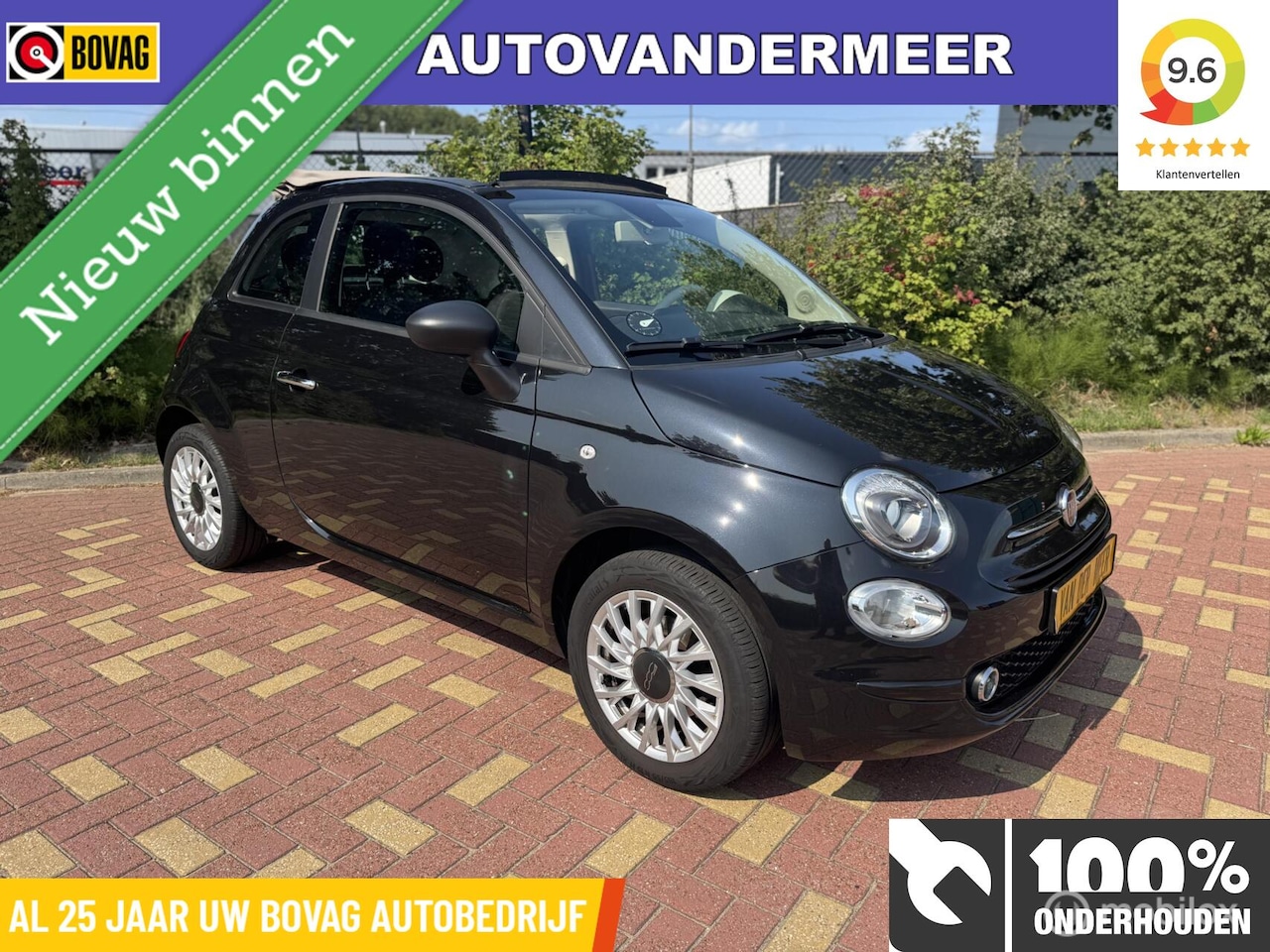 Fiat 500 C - 1.0 Hybrid Dolcevita 1.0 Hybrid Dolcevita - AutoWereld.nl