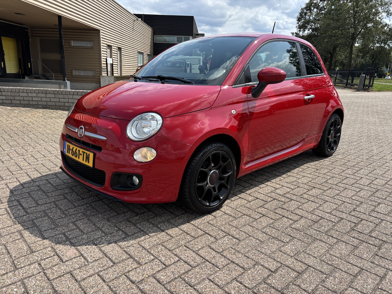 Fiat 500 - S 1.2 Sport [ leder sport int.navi,airco,16``lmv ] - AutoWereld.nl