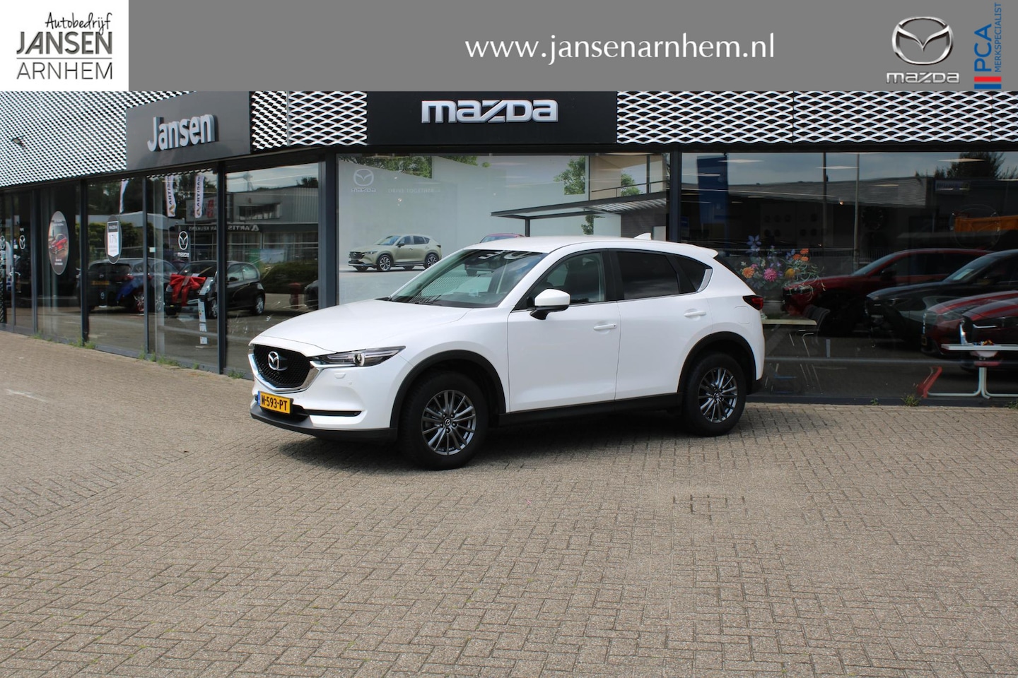 Mazda CX-5 - 2.0 SkyActiv-G 165 TS+ 2.0 SkyActiv-G 165 TS+ , Navi, 360 Camera, Cruise, Stuur/Stoel Verwarming, HUD, All Season - AutoWereld.nl