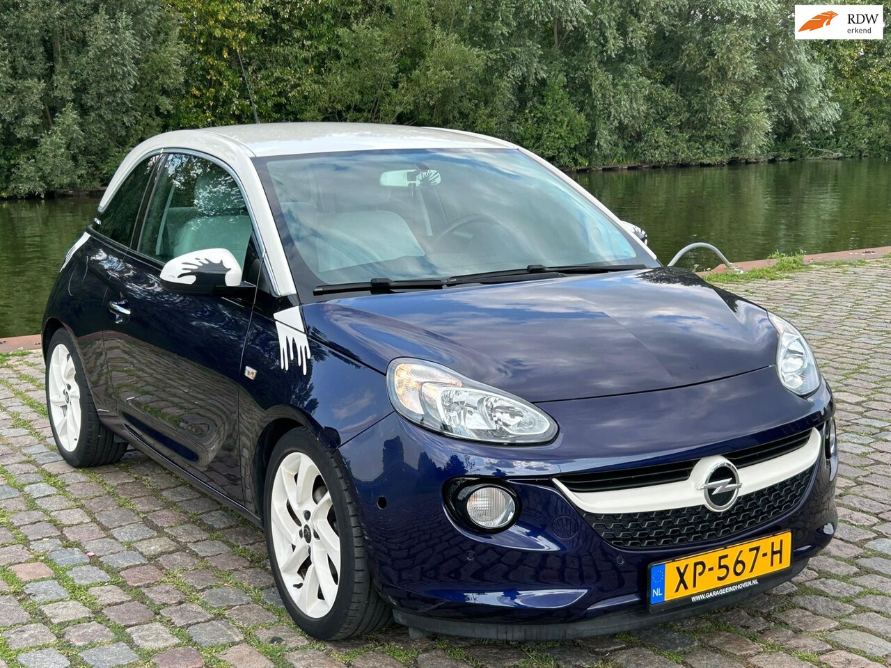 Opel ADAM - 1.2 Glam Zeer mooi auto airco cruis control cv op afs - AutoWereld.nl