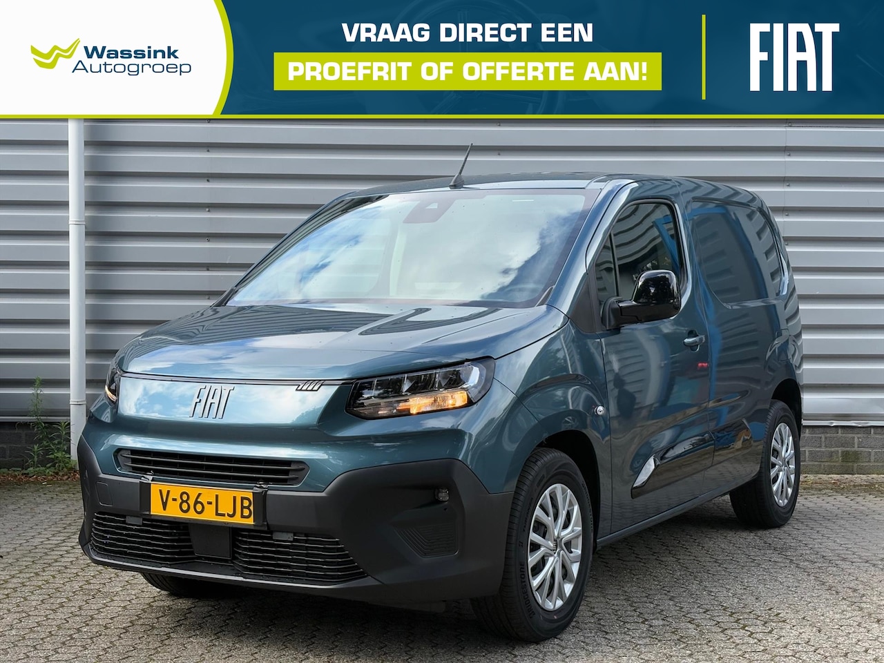 Fiat Doblò Cargo - EV 50 kWh 136pk L1 Heavy Aut | Pakket Comfort | Drive Asist Pakket | CarPlay | Houten Afwe - AutoWereld.nl