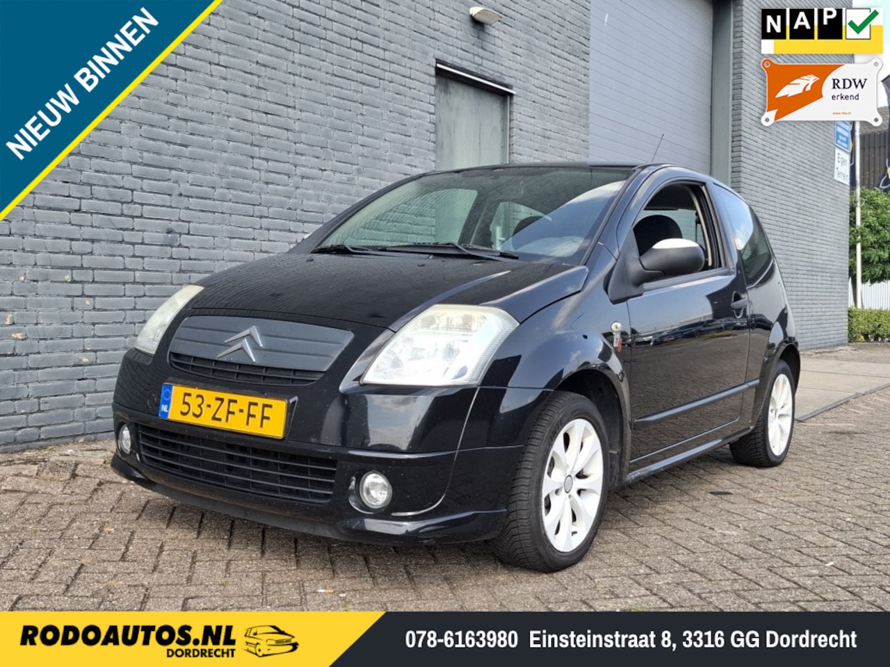 Citroën C2 - 1.1i Caractère Boekjes, Distr. vv Nw APK - AutoWereld.nl