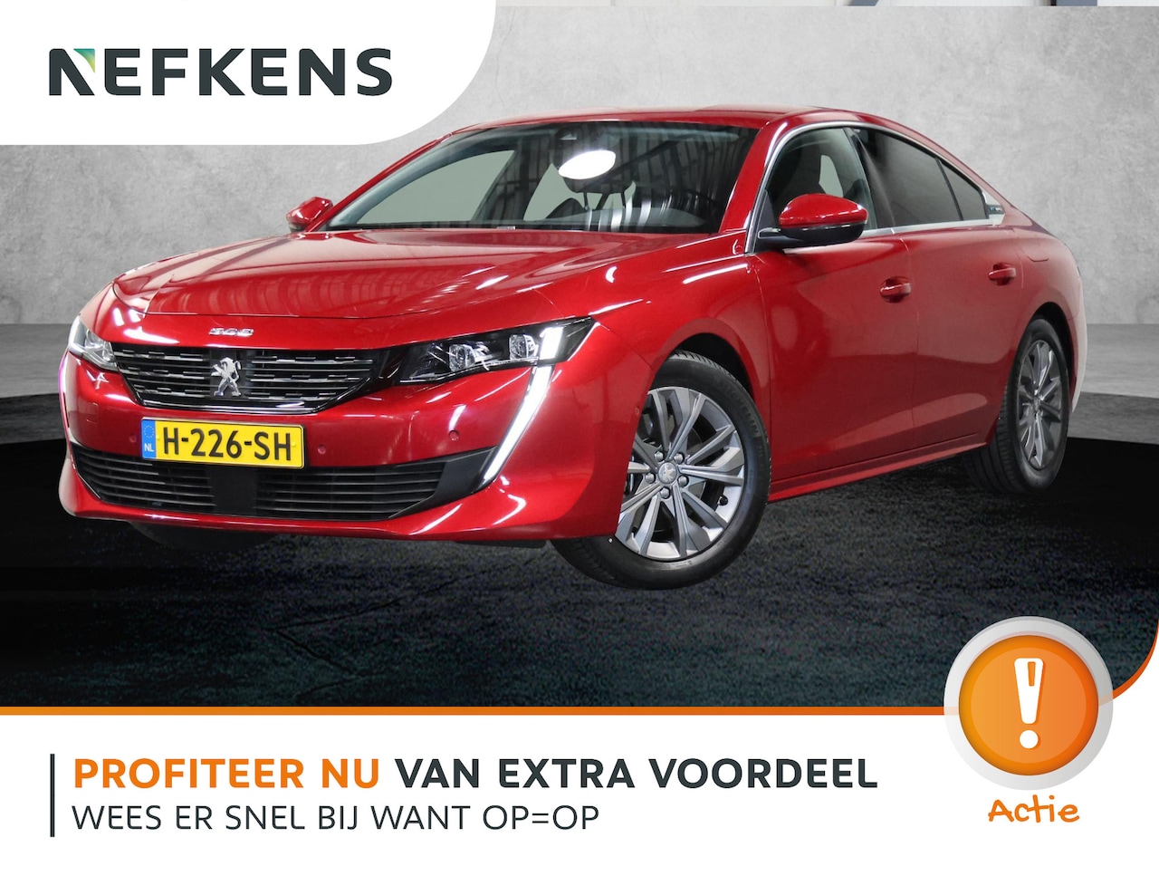 Peugeot 508 - 1.6 225PK HYbrid Blue Lease Allure Avantage | AppleCarPlay/AndroidAuto | Navigatie | Adapt - AutoWereld.nl