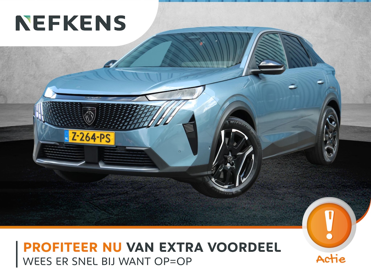 Peugeot e-3008 - Allure 73 kWh 210PK | AppleCarPlay/AndroidAuto | 360'Camera | 19''LMV | Navigatie | Adapti - AutoWereld.nl