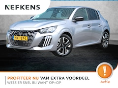 Peugeot 208 - Hybrid 100PK e-DCS6 Allure | Camera | Parkeersensoren | Voorstoelen Verwarmd | LED | Leder
