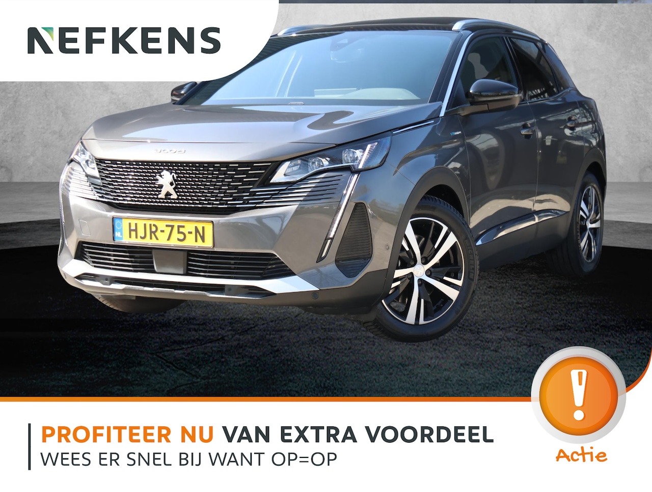 Peugeot 3008 - 1.6 HYbrid4 300PK GT | AppleCarPlay/AndroidAuto | Camera | Climate Control | Schuifdak | A - AutoWereld.nl