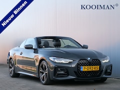 BMW 4-serie Cabrio - 420i High Executive 184 Pk Automaat M-pakket / Navi / Leer / Camera / DAB / Apple Carplay