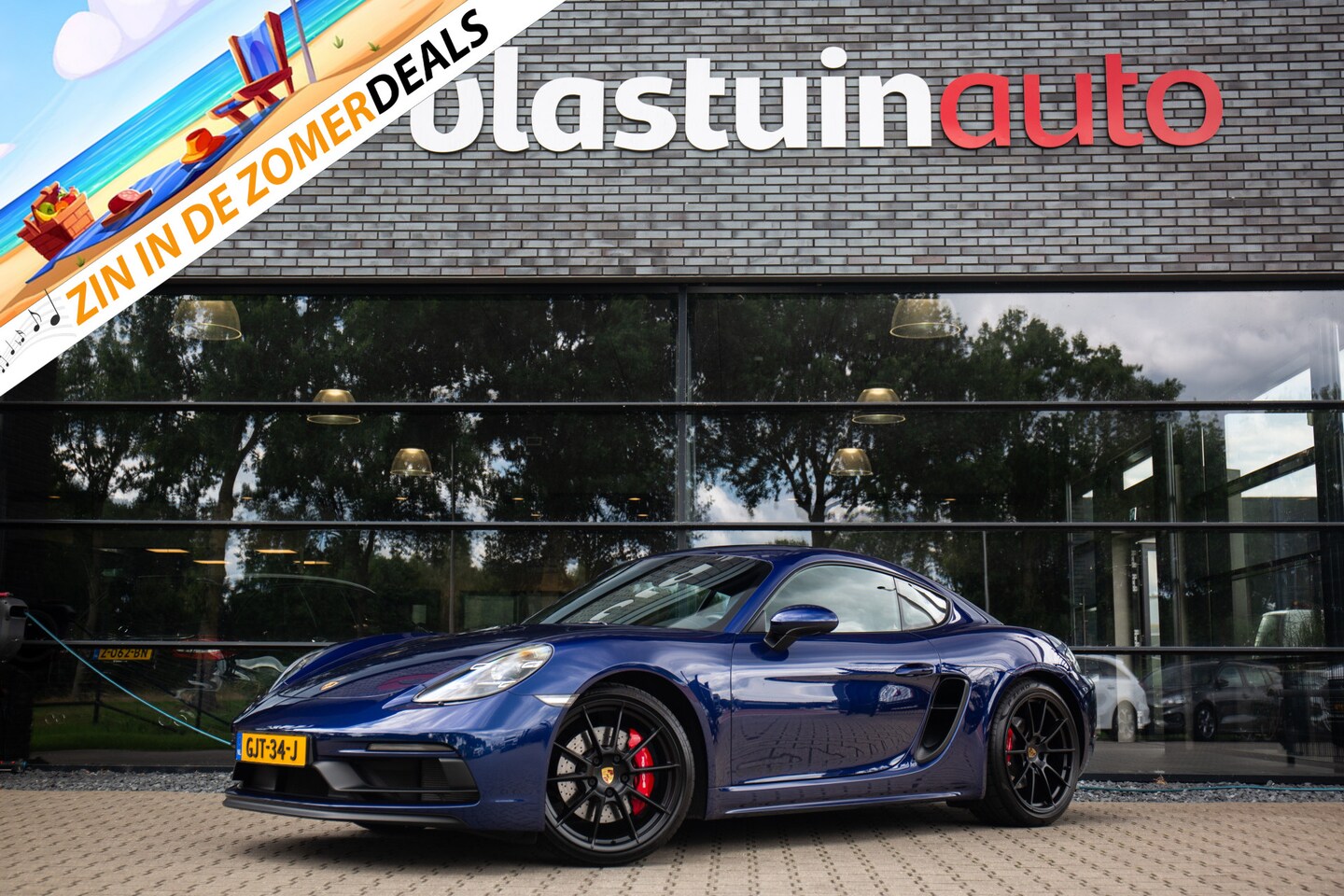 Porsche 718 Cayman GTS - 4.0 4.0 , Stoelventilatie, Sport-Chrono, Sportuitlaat, Volledige historie! - AutoWereld.nl
