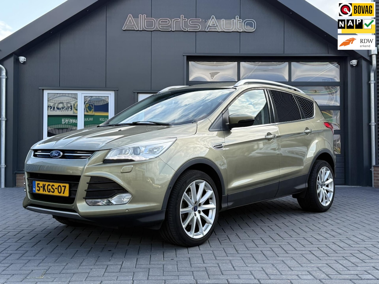 Ford Kuga - 1.6 Titanium | LEDER | LED | NAVI | - AutoWereld.nl