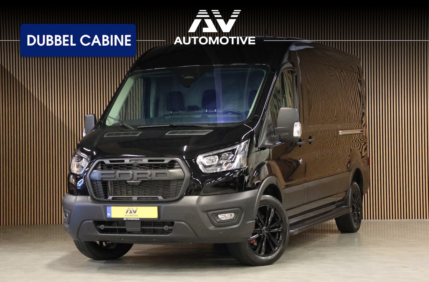 Ford Transit - 350 2.0 TDCI L3H2 165PK AUT Limited DC | 7-Zitter | L+R Schuifdeur | 360 Camera | ACC | Na - AutoWereld.nl