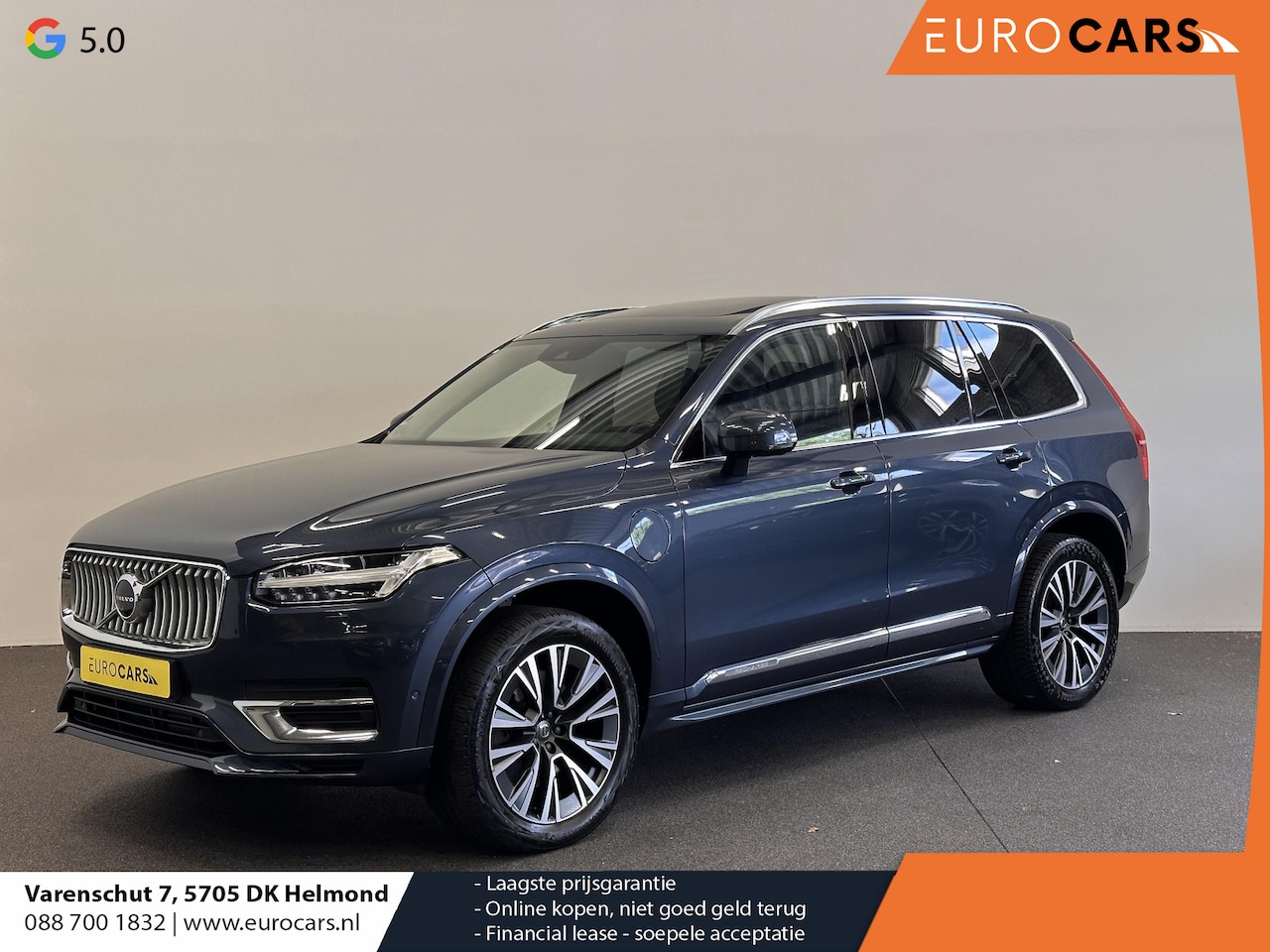 Volvo XC90 - 2.0 T8 Recharge AWD Inscription Expression 7 persoons Trekhaak Panoramadak Navigatie Apple - AutoWereld.nl