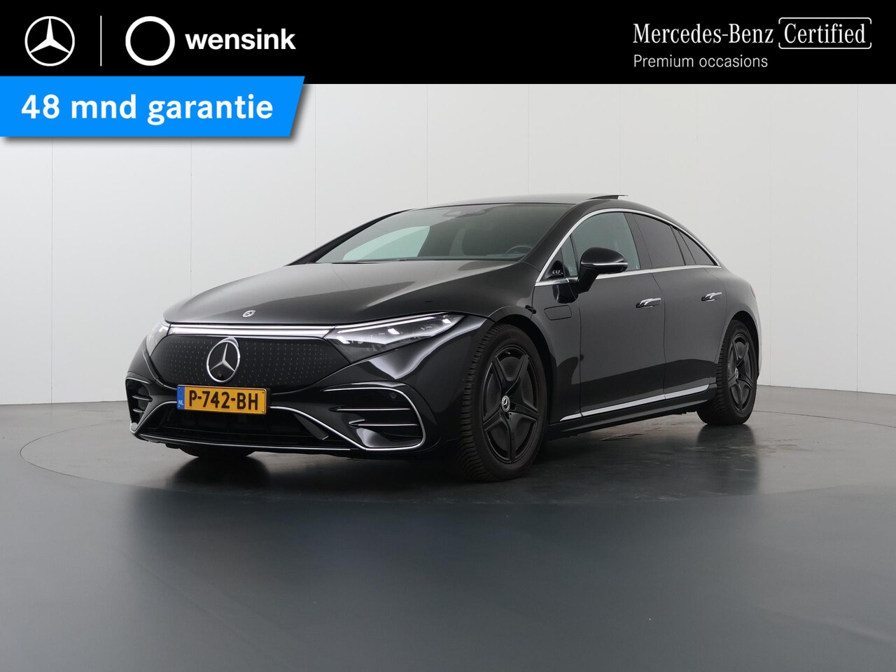 Mercedes-Benz EQS - 450+ AMG Line 108 kWh | Panoramadak | Luchtvering | Rijassistentiepakket Plus | Burmester - AutoWereld.nl