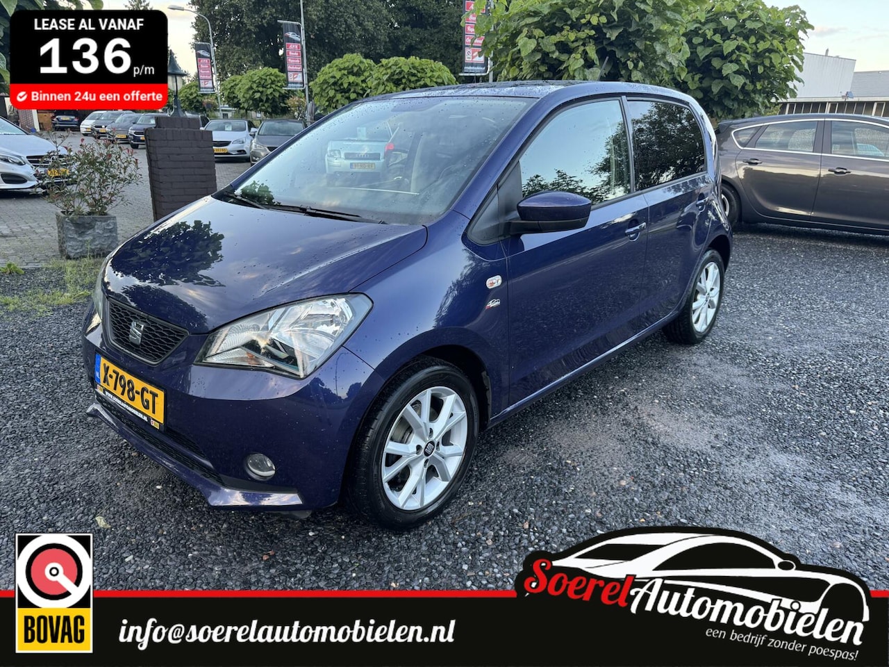 SEAT Mii - 1.0 FR Intense sport lm p,sens airco stoelverwarming - AutoWereld.nl
