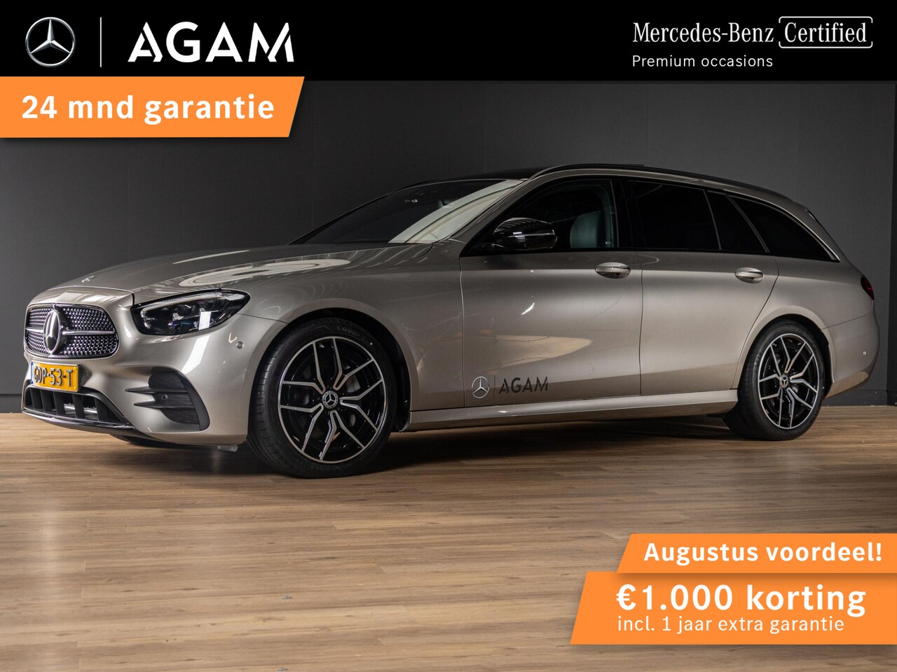 Mercedes-Benz E-klasse Estate - 200 AMG Line Panorama dak | Trekhaak - AutoWereld.nl