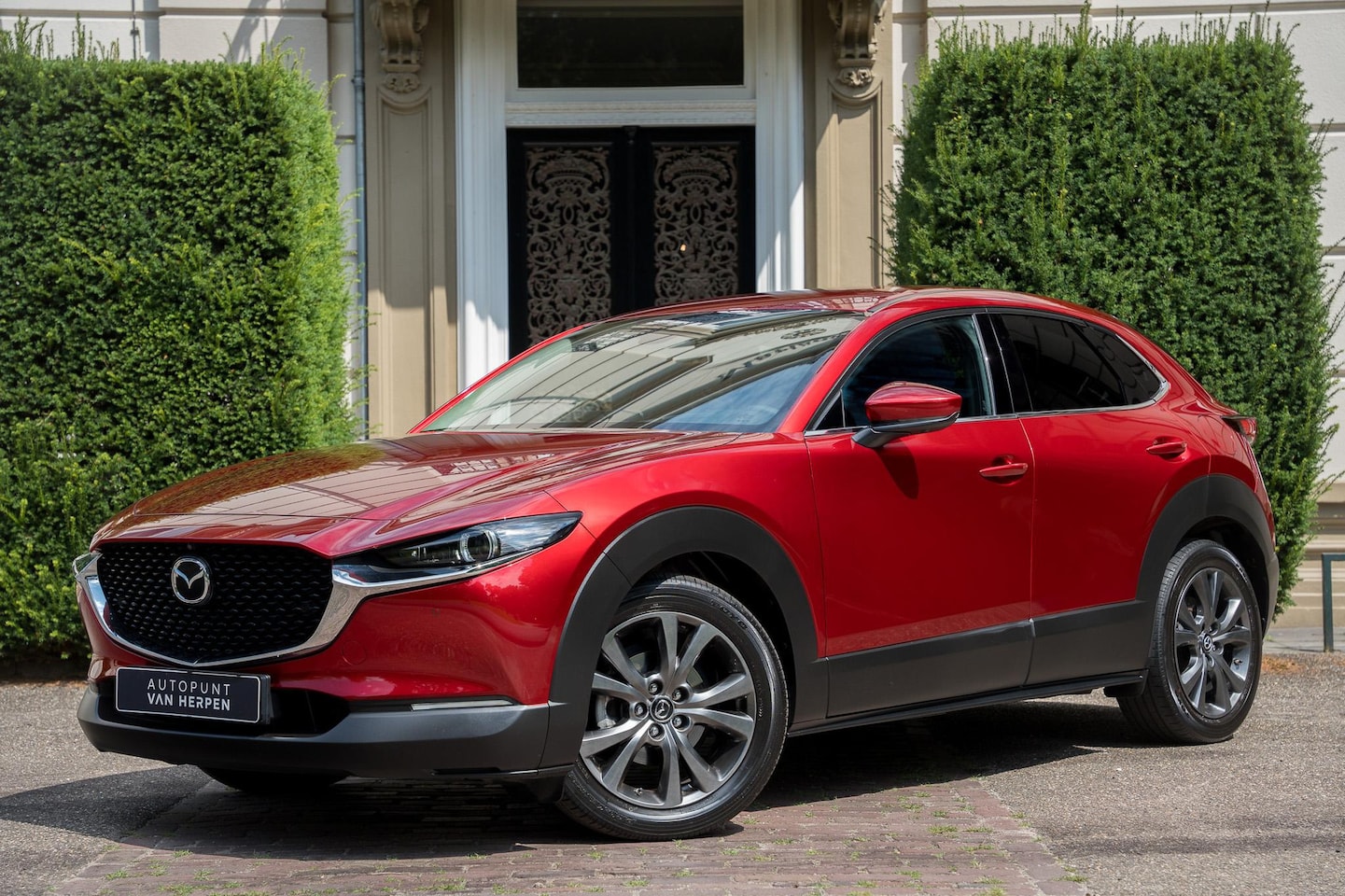 Mazda CX-30 - 2.0 e-SkyActiv-X M Hybrid AWD TREKHAAK | 360 CAM | BOSE | HUD | CARPLAY - AutoWereld.nl