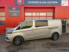 Ford Transit Custom - 300 2.0 TDCI L2H1 Limited Dubbel Cabine Automaat/ Trekhaak/ L + R schuifdeur/ LM velgen 18