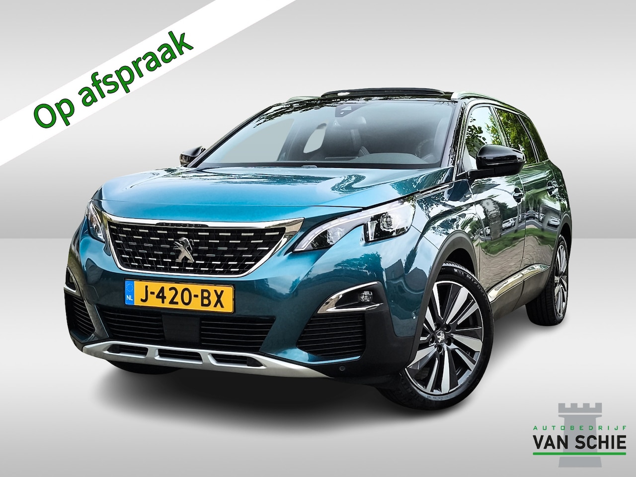 Peugeot 5008 - 1.2 PureTech Blue Lease GT-Line (131 PK) 1e-Eig. & Dealer-Onderh. BOVAG-Garantie. NL-Auto. - AutoWereld.nl