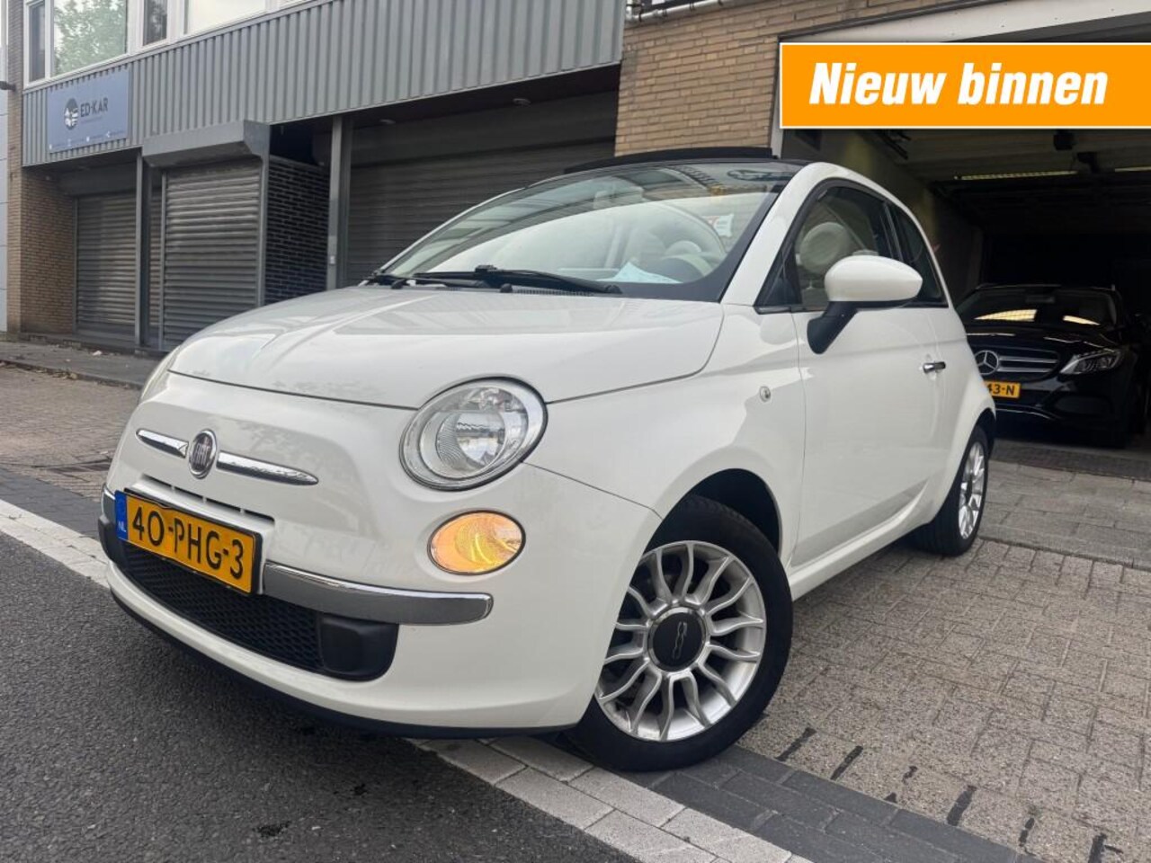 Fiat 500 C - 1.2 Lounge CABRIO AUT LMV PDC NETTE AUTO NAP APK - AutoWereld.nl