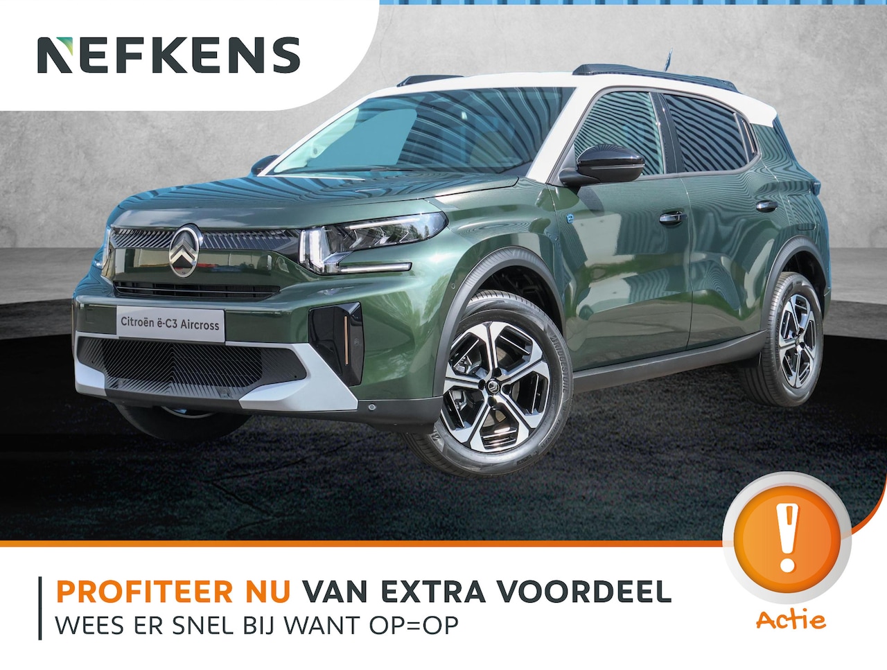 Citroën Ë-C3 Aircross - Max 113pk 44 kWh | Camera | Navigatie | CruiseControl | ClimateControl | - AutoWereld.nl
