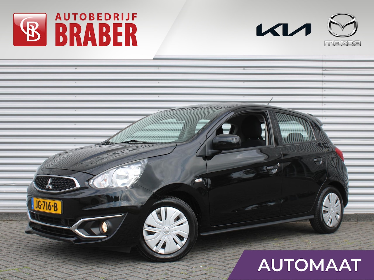 Mitsubishi Space Star - 1.0 Cool+ | Automaat | Cruise | Airco | Dealeronderhouden | Lage kilometerstand | - AutoWereld.nl