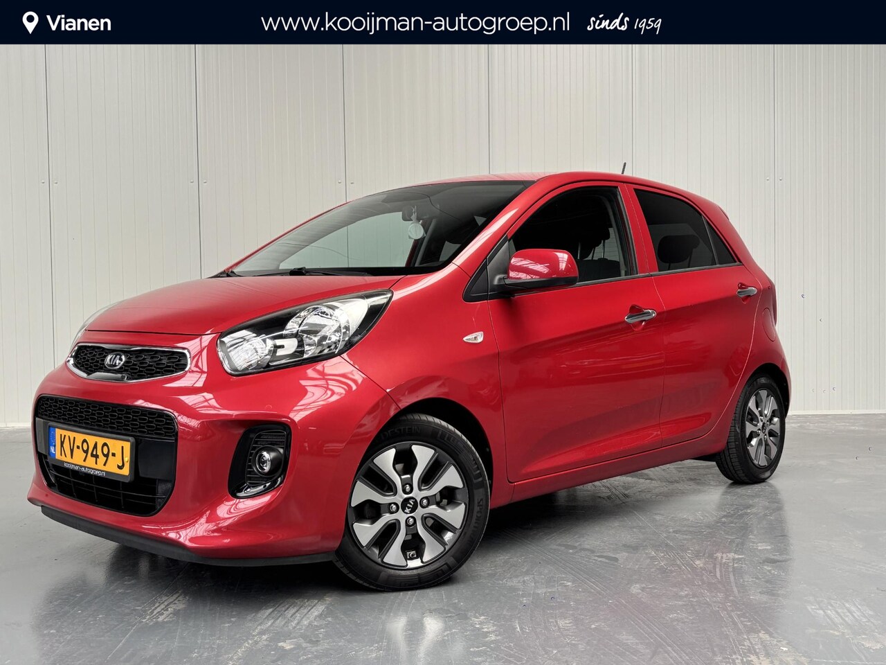Kia Picanto - 1.0 CVVT ComfortPlusLine Navigator 1.0 CVVT ComfortPlusLine Navigator - AutoWereld.nl