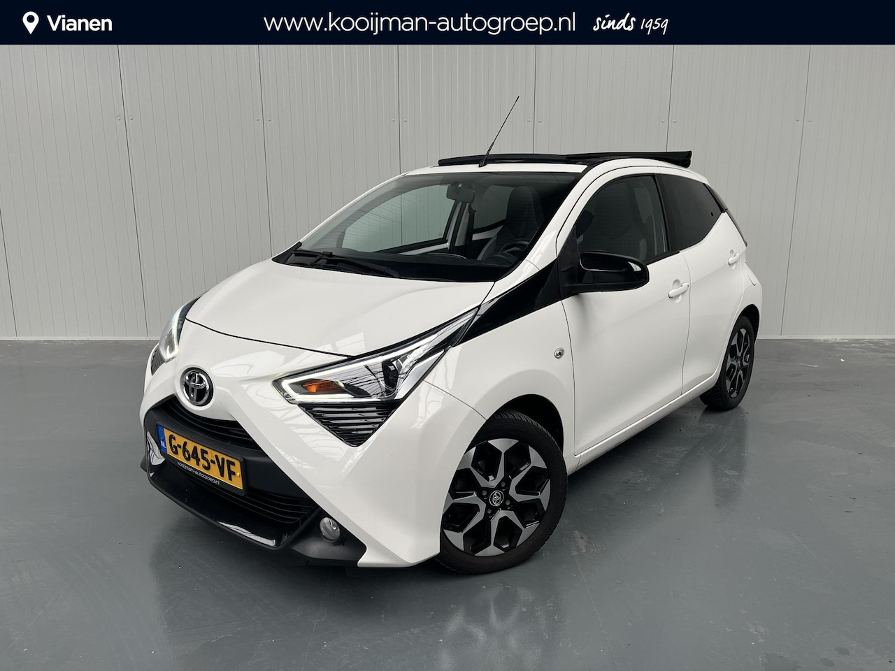 Toyota Aygo - 1.0 VVT-i x-joy cabrio 1.0 VVT-i x-joy Cabrio, NL auto, Luxe versie - AutoWereld.nl