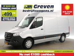 Mercedes-Benz Sprinter - 319 3.0 CDI L2H2 V6 191PK Automaat Airco 360Camera Cruise Carplay PDC 3 Persoons Elektrpak
