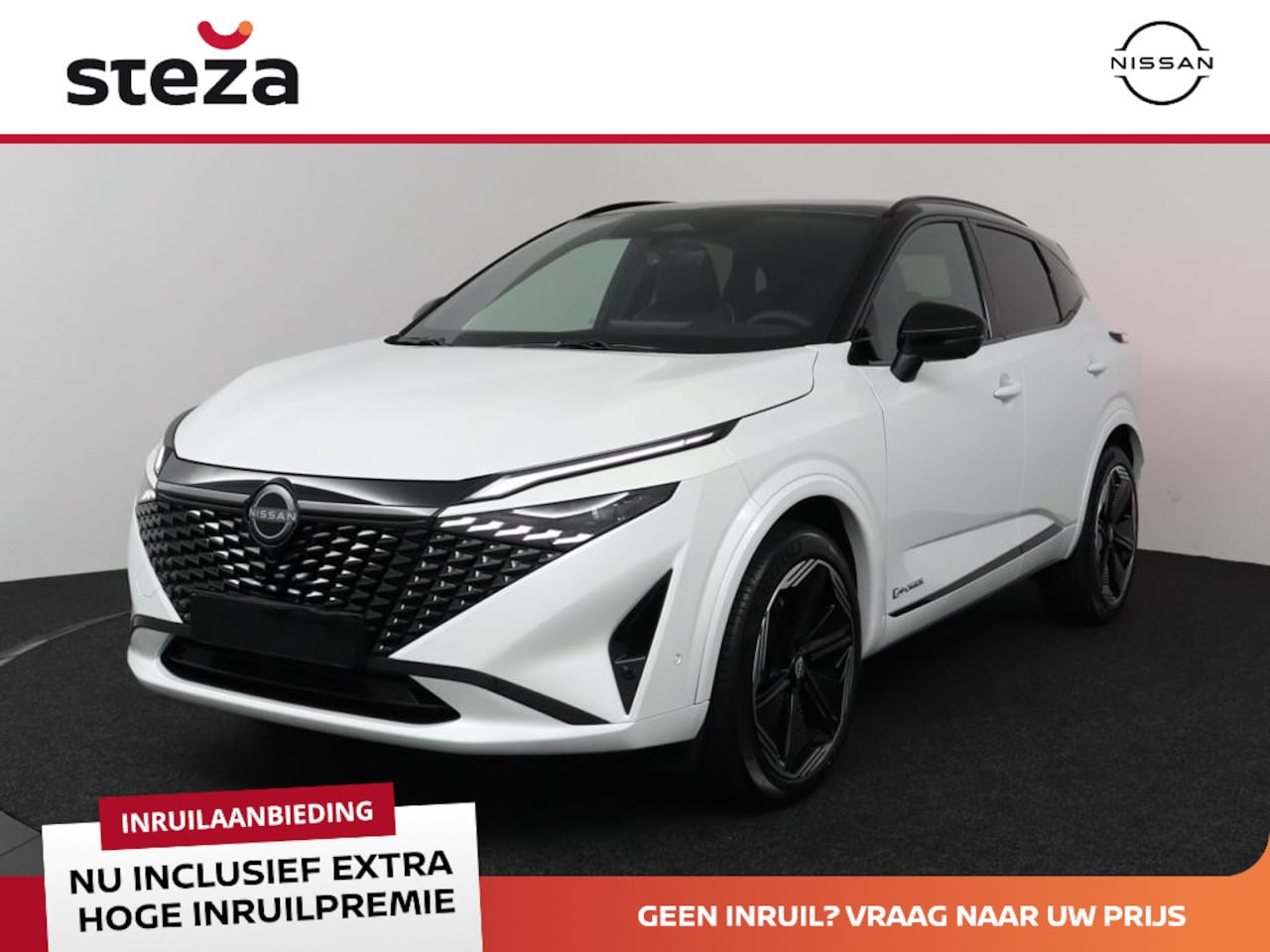 Nissan Qashqai - 1.5 ePower N-Design /Panorama dak en Cold Pack/ €3000 VOORRAAD KORTING!!! - AutoWereld.nl
