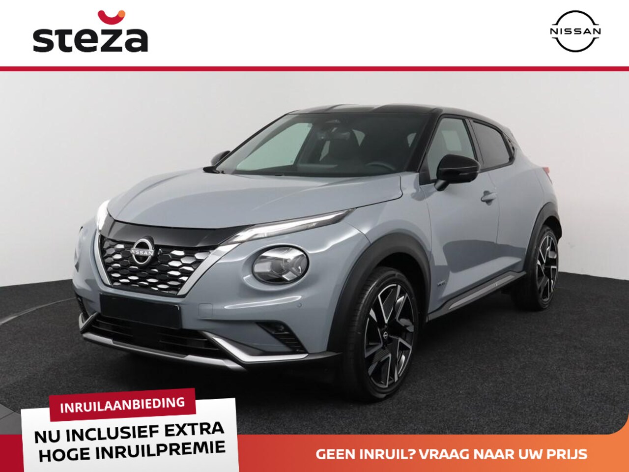 Nissan Juke - 1.6 Hybrid N-Design |  Technology pack | Light Cold Pack |  Adaptive cruise control | Rond - AutoWereld.nl