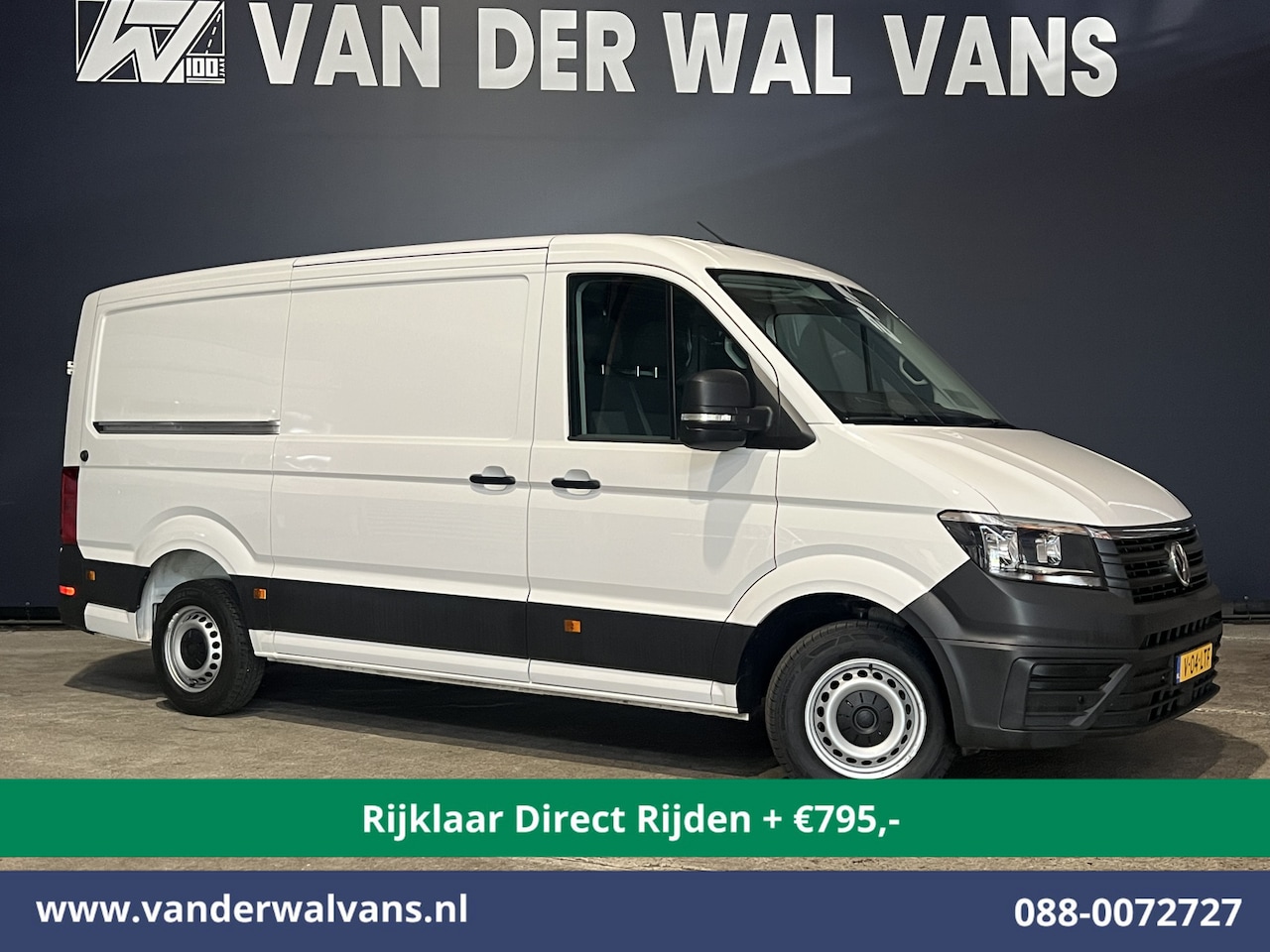 Volkswagen Crafter - 2.0 TDI 141pk L3H2 (Oude L2H1) Euro6 *Rijklaar Direct Rijden* Airco | Camera | Apple Carpl - AutoWereld.nl