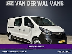 Opel Vivaro - 1.6 CDTI 126pk L2H1 Dubbele Cabine Euro6 Airco | Navigatie | Camera | 5-Zits | Trekhaak cr