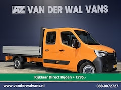Renault Master - 2.3 dCi 135pk *Rijklaar Direct Rijden* Pick up Open laadbak Dubbele cabine Euro6 Airco | 7