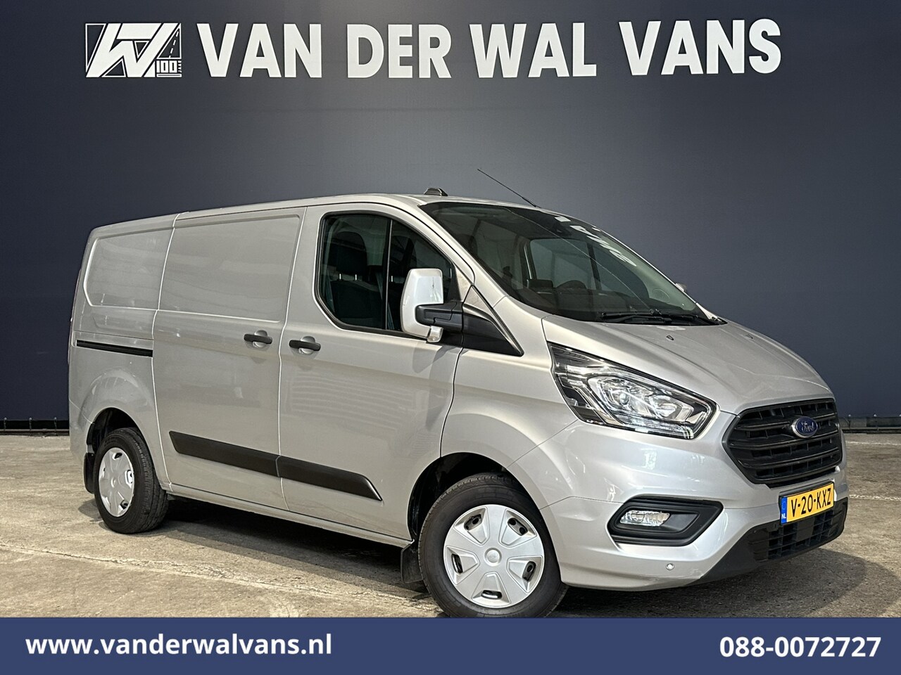 Ford Transit Custom - 2.0 TDCI 130pk L1H1 Euro6 Airco | Camera | Navigatie | LED | Cruisecontrol Parkeersensoren - AutoWereld.nl