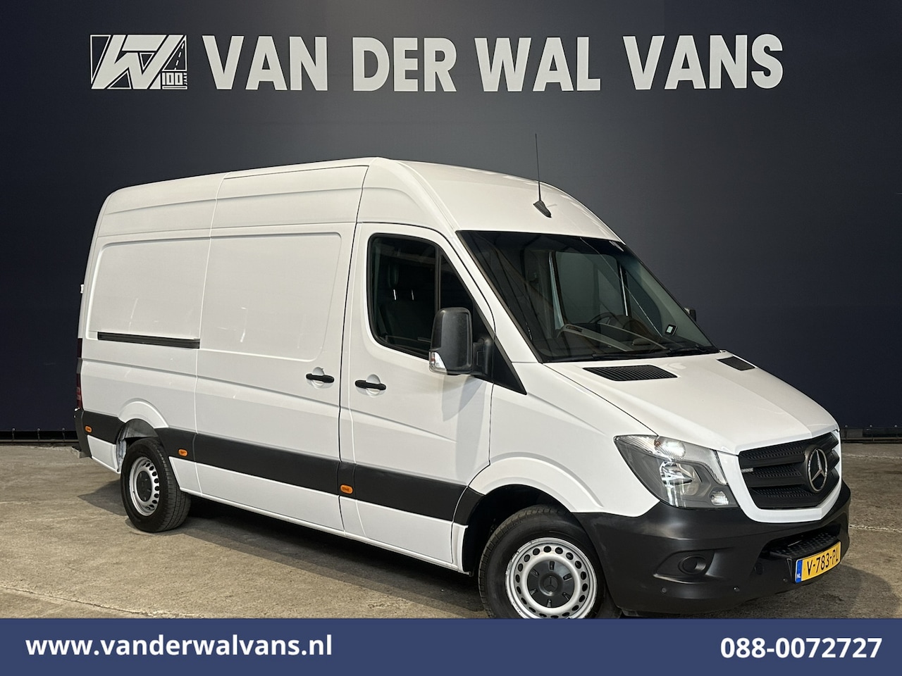 Mercedes-Benz Sprinter - 316 CDI 163pk L2H2 Euro6 Airco | 2800kg trekhaak | Cruisecontrol | Parkeersensoren - AutoWereld.nl