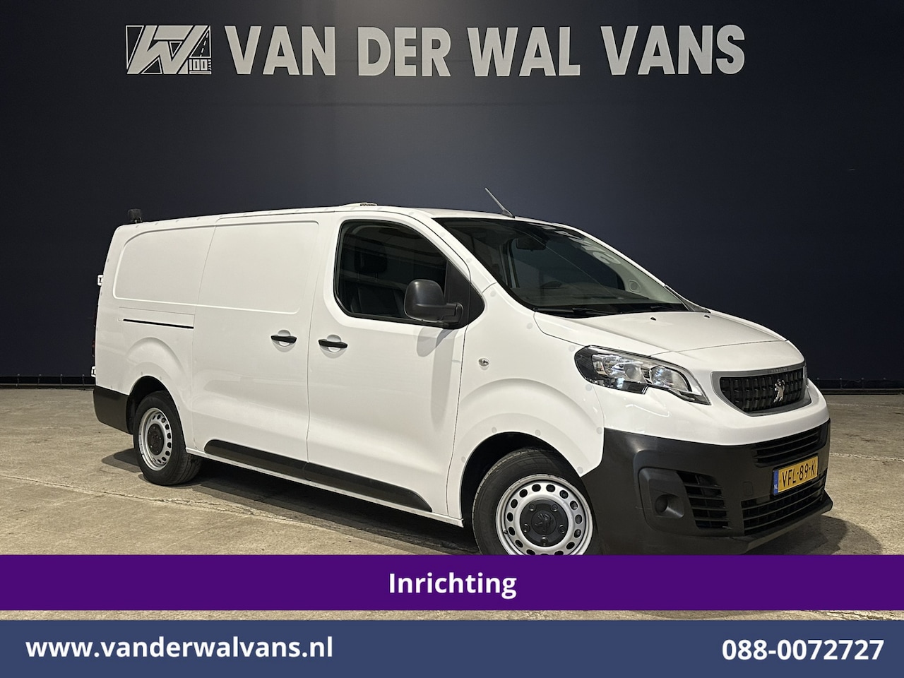 Peugeot Expert - 2.0 BlueHDI 123pk L3H1 inrichting Euro6 Airco | Cruisecontrol | 2500kg Trekhaak Parkeersen - AutoWereld.nl