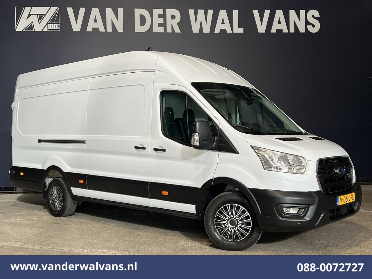 Ford Transit - 2.0 TDCI 130pk L4H3 Jumbo Euro6 Airco | Camera | Navigatie | Apple Carplay | Cruisecontrol - AutoWereld.nl