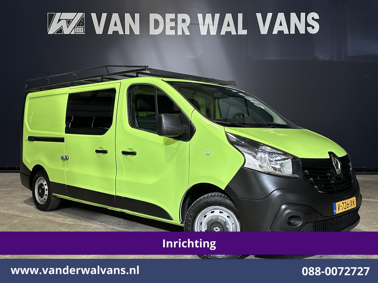 Renault Trafic - 1.6 dCi L2H1 inrichting Euro6 Airco | Imperiaal | Trekhaak | Navigatie | Parkeersensoren | - AutoWereld.nl