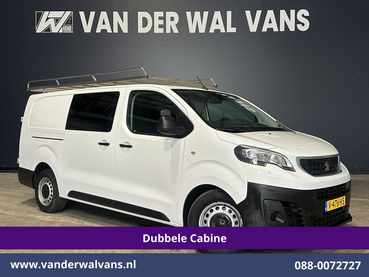 Peugeot Expert - 2.0 BlueHDI 123pk L3H1 Dubbele Cabine Euro6 Airco | Imperiaal | Navigatie | 5-Zits Apple C - AutoWereld.nl