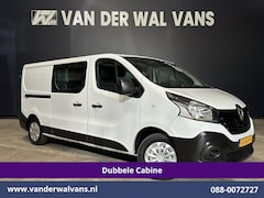 Renault Trafic - 1.6 dCi L2H1 Dubbele cabine Euro6 Airco | 6-Zits | Navigatie | Cruisecontrol | Trekhaak |
