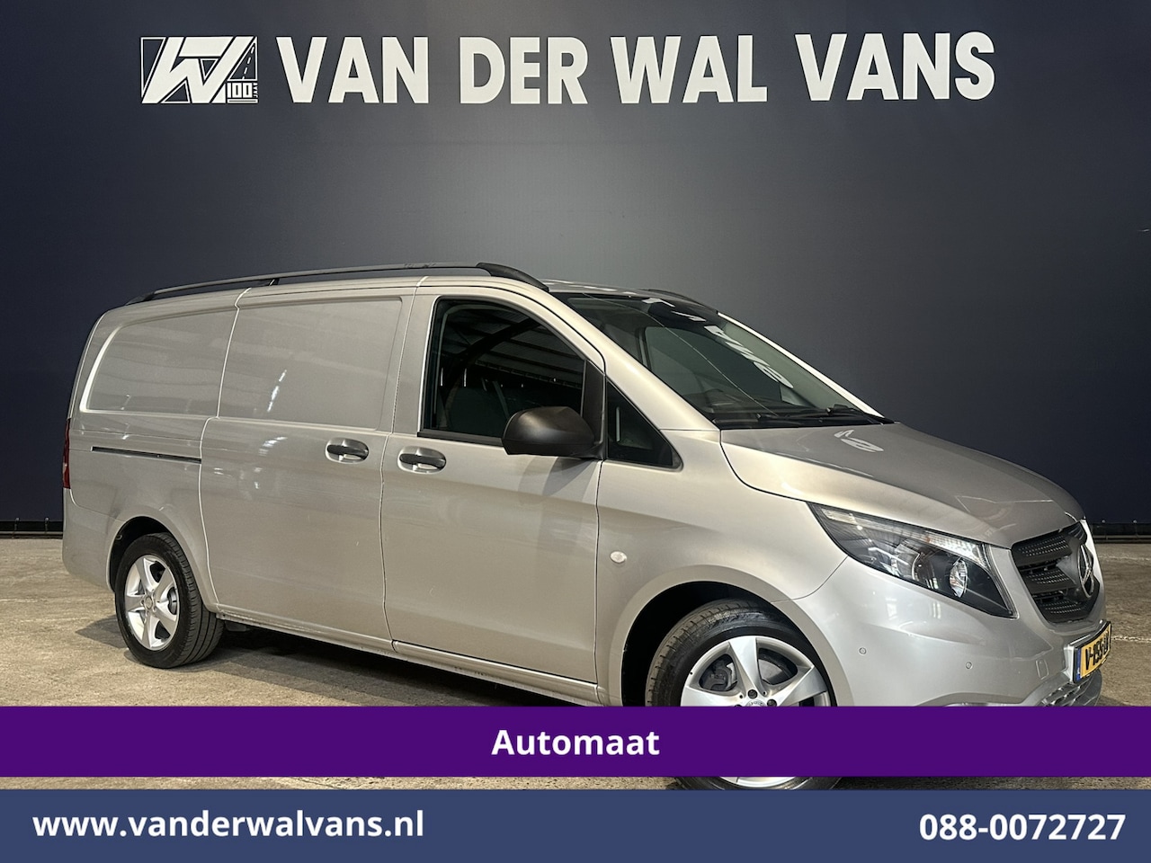 Mercedes-Benz Vito - 114 CDI 7G-Tronic Automaat L2H1 Euro6 Airco | Camera | 2500KG Trekhaak | 17"LMV Parkeersen - AutoWereld.nl