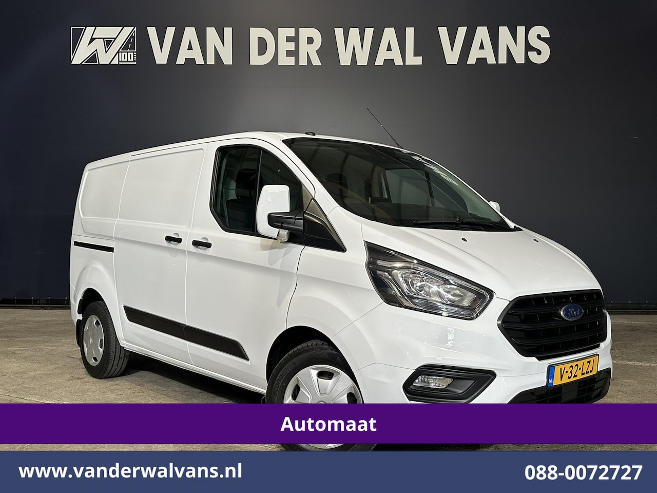 Ford Transit Custom - 2.0 TDCI Automaat 130pk L1H1 Euro6 Airco | Camera | Navigatie | LED | Apple Carplay Androi - AutoWereld.nl