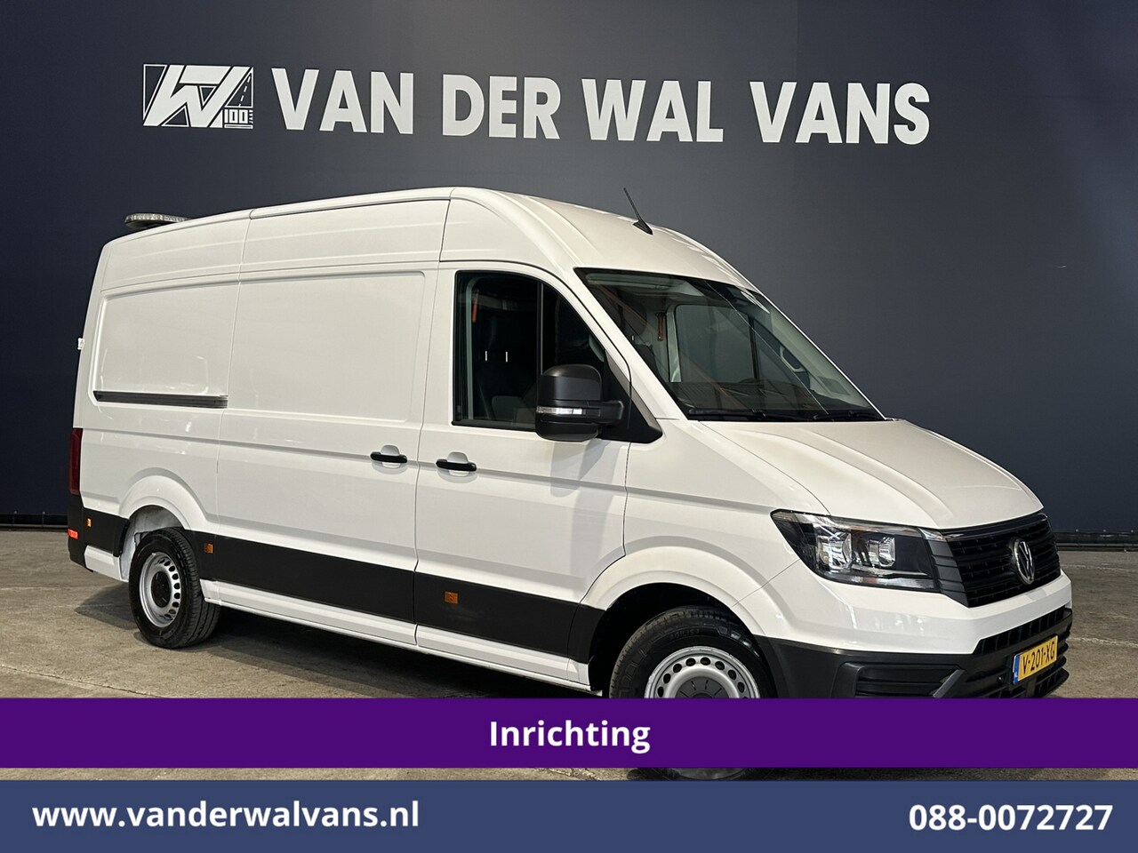Volkswagen Crafter - 2.0 TDI 177pk 3500kg Trekhaak Achterwiel aandrijving L3H3 L2H2 Inrichting Euro6 Airco | Ca - AutoWereld.nl