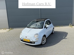Fiat 500 - 1.4-16V 100PK Lounge Sport Schuif-dak Pearl