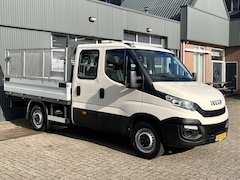 Iveco Daily - 35S11D 2.3 345 Airco Trekhaak 3500kg trekgewicht 6-Persoons Open laadbak Pick-up P-up Bakw