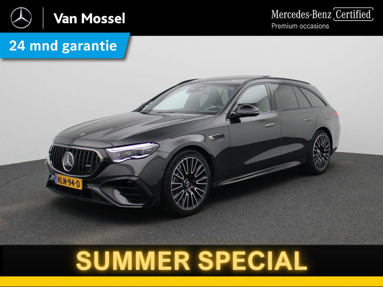 Mercedes-Benz E-klasse Estate - AMG 53 4MATIC+ Night Edition / Premium Plus/ DYNAMIC PLUS/ Panoramadak/ Perf. stoelen/ SUP - AutoWereld.nl