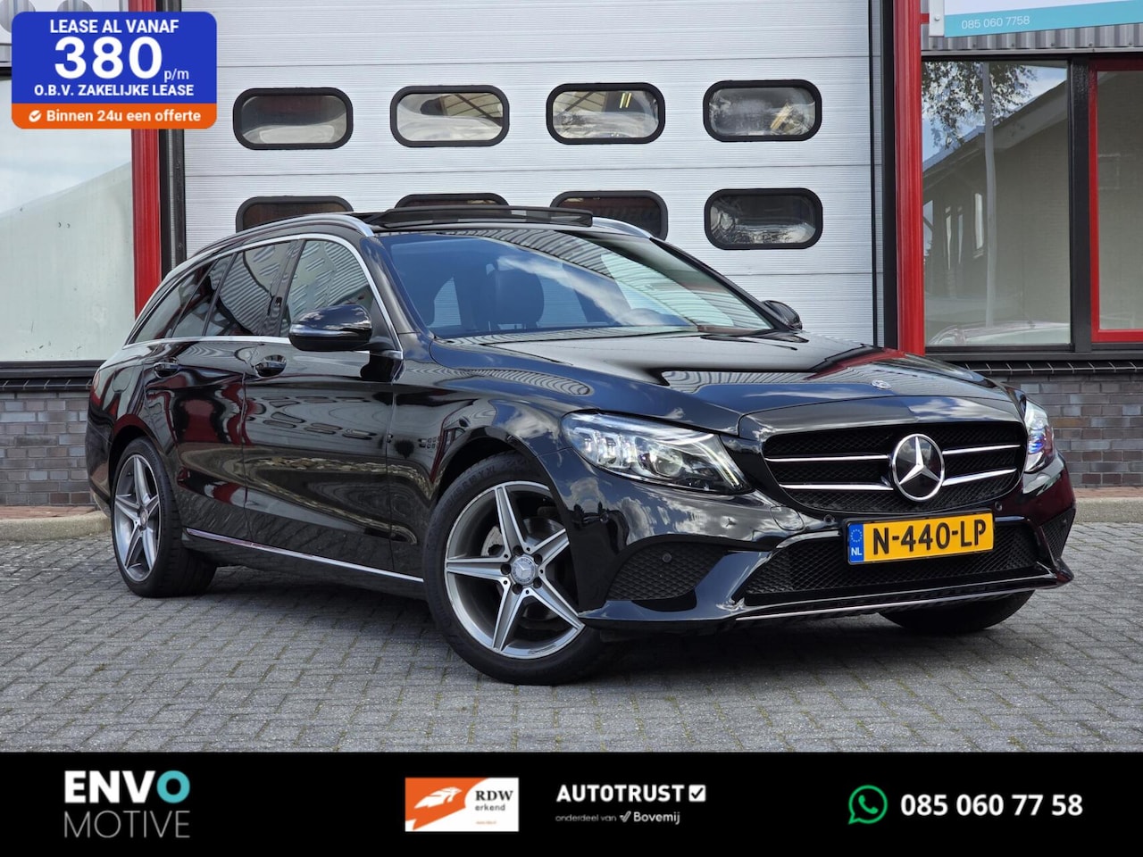 Mercedes-Benz C-klasse Estate - 180 Premium Plus Pack Pano/LED/Navi - AutoWereld.nl