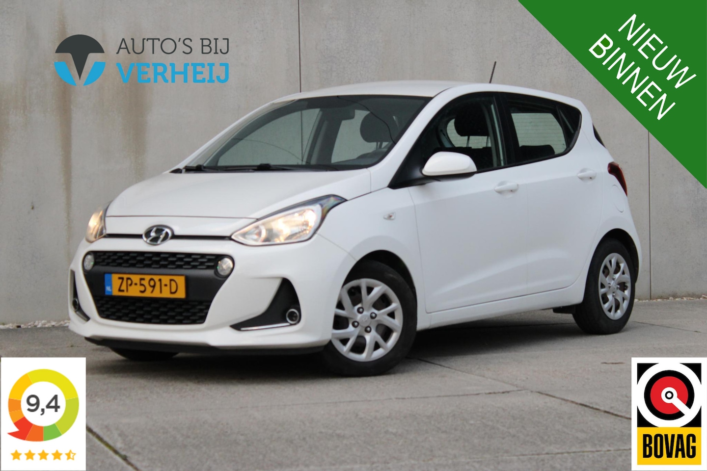 Hyundai i10 - 1.0i Comfort / AIRCO / NAVI / CRUISE / PARKEERSENSOREN ACHTER - AutoWereld.nl