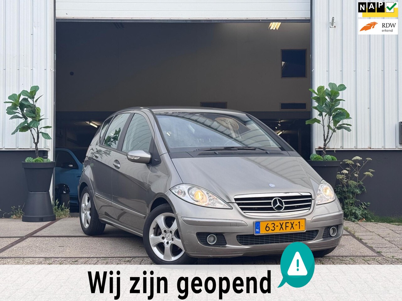 Mercedes-Benz A-klasse - 170 Avantgarde |BENZINE|AUTOMAAT|AIRCO|NIEUW APK|ELEKTRISCHE RAMEN|RIJDBARE GEBRUIKERSSPOR - AutoWereld.nl