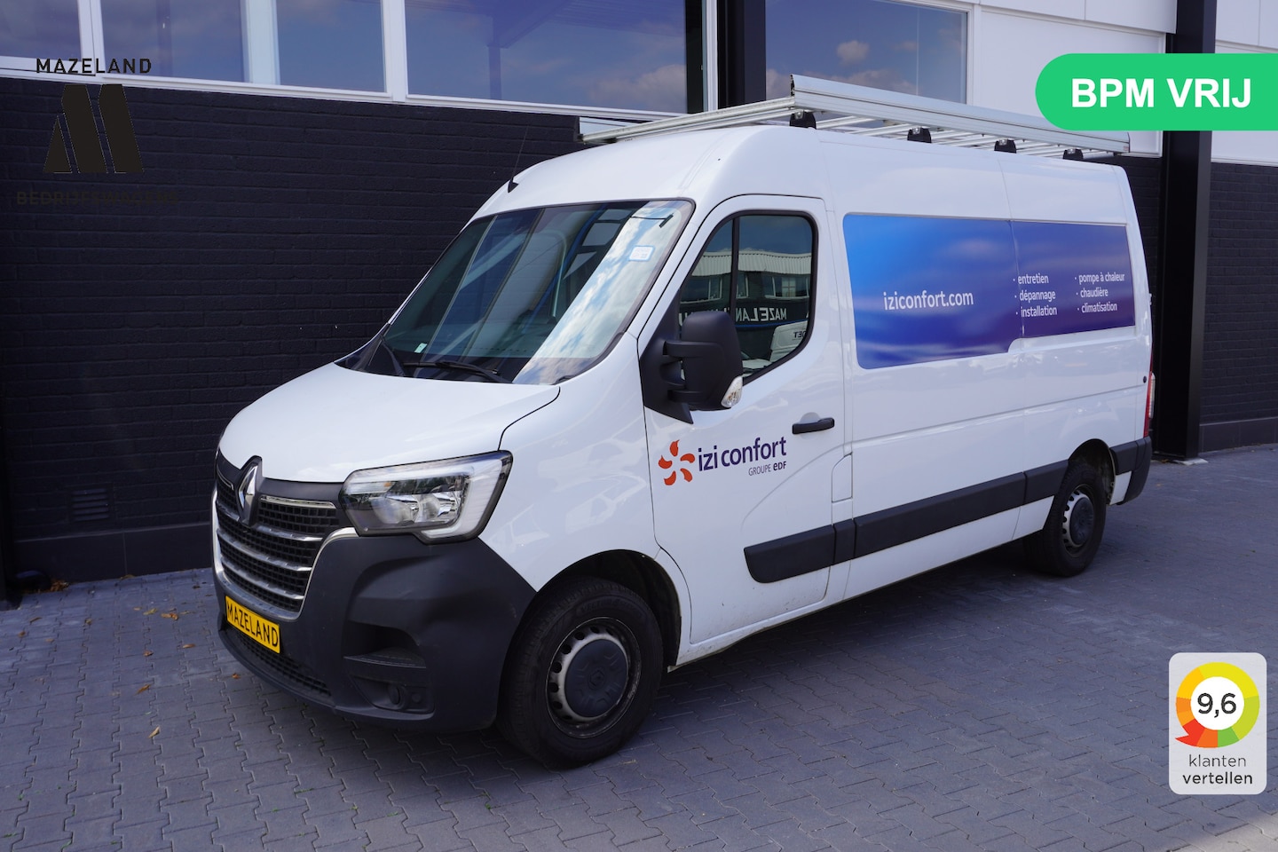 Renault Master - 2.3 dCi 135PK L2H2 EURO 6 - Airco - Navi - Cruise - Imperiaal - €17.900,- Excl. - AutoWereld.nl