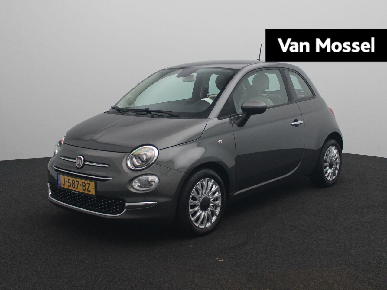 Fiat 500 - 1.0 Hybrid Lounge | Navi | Apple CarPlay | Parkeersensoren | Lichtmetalen Velgen | - AutoWereld.nl